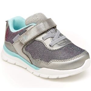 Stride Rite Girl's Kyla Athletic Running Shoe 🩶💜🩵